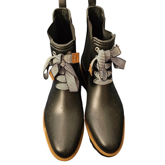 Bernardo Shoes - Bernardo Woman's‎ Black Ankle Lace Up Boots Size 7